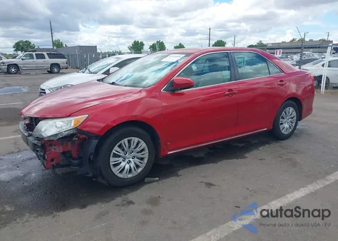 2012 Toyota Camry Le z USA, uszkodzony, nr VIN 4T4BF1FK5CR271303